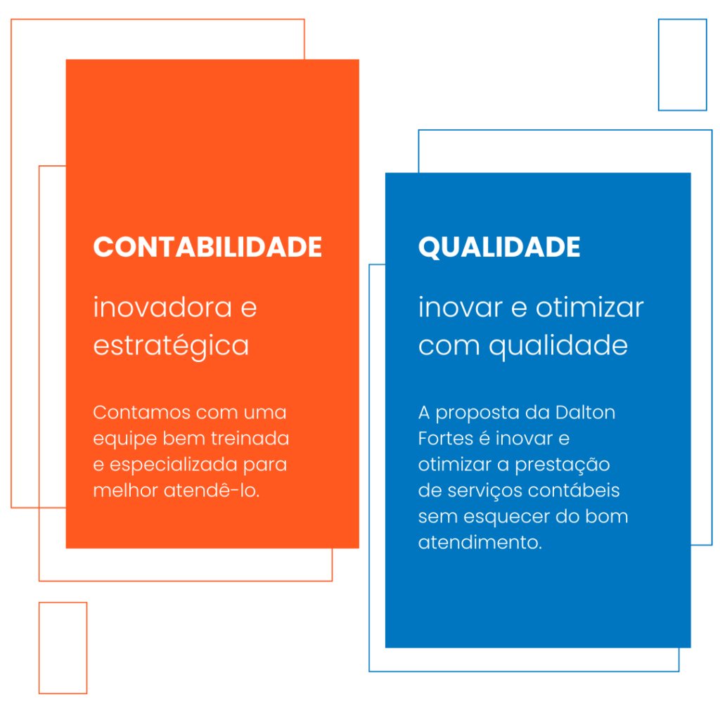 A Dalton Fortes é uma contabilidade inovadora e estratégica, contando com uma equipe bem treinada para melhor atendê-lo.